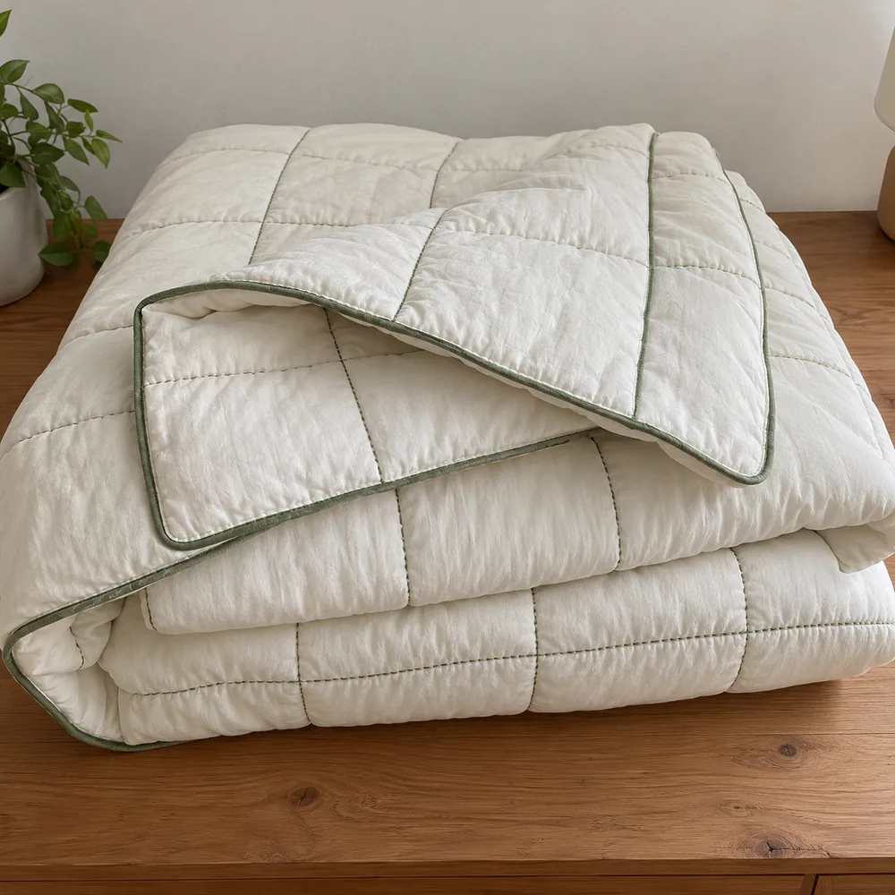 Sample Cloudmere comforter, source photo