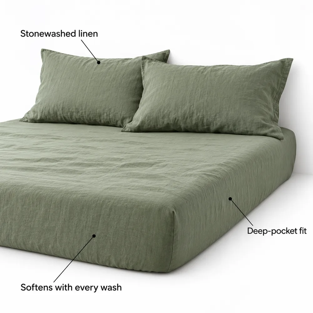 Sample Loomvale bedsheet, Infographic